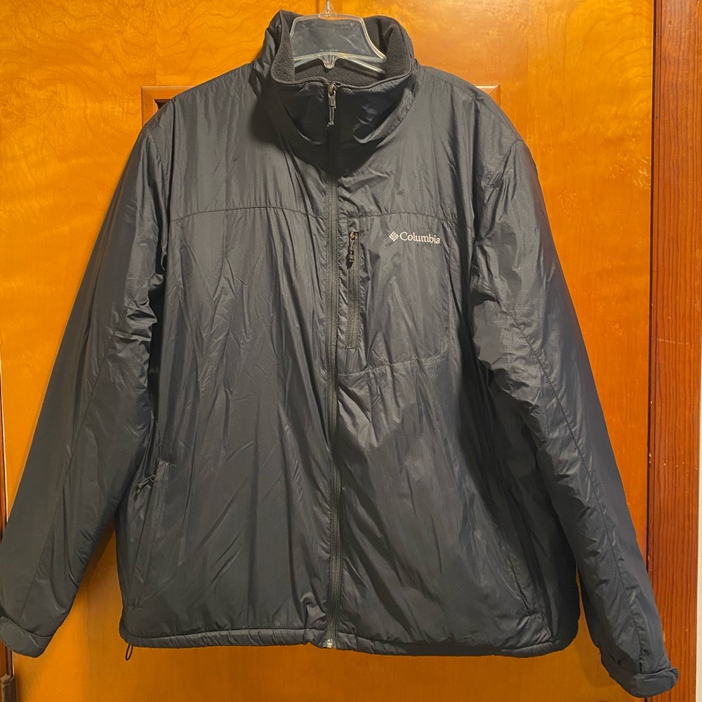 Columbia Charcoal Fleece Jacket XL Men’s